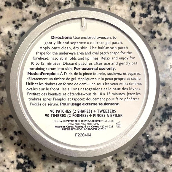 Peter Thomas Roth Collagen Hydra Gel Face and Eye Patches FIRMx Firmer - Picture 9 of 14